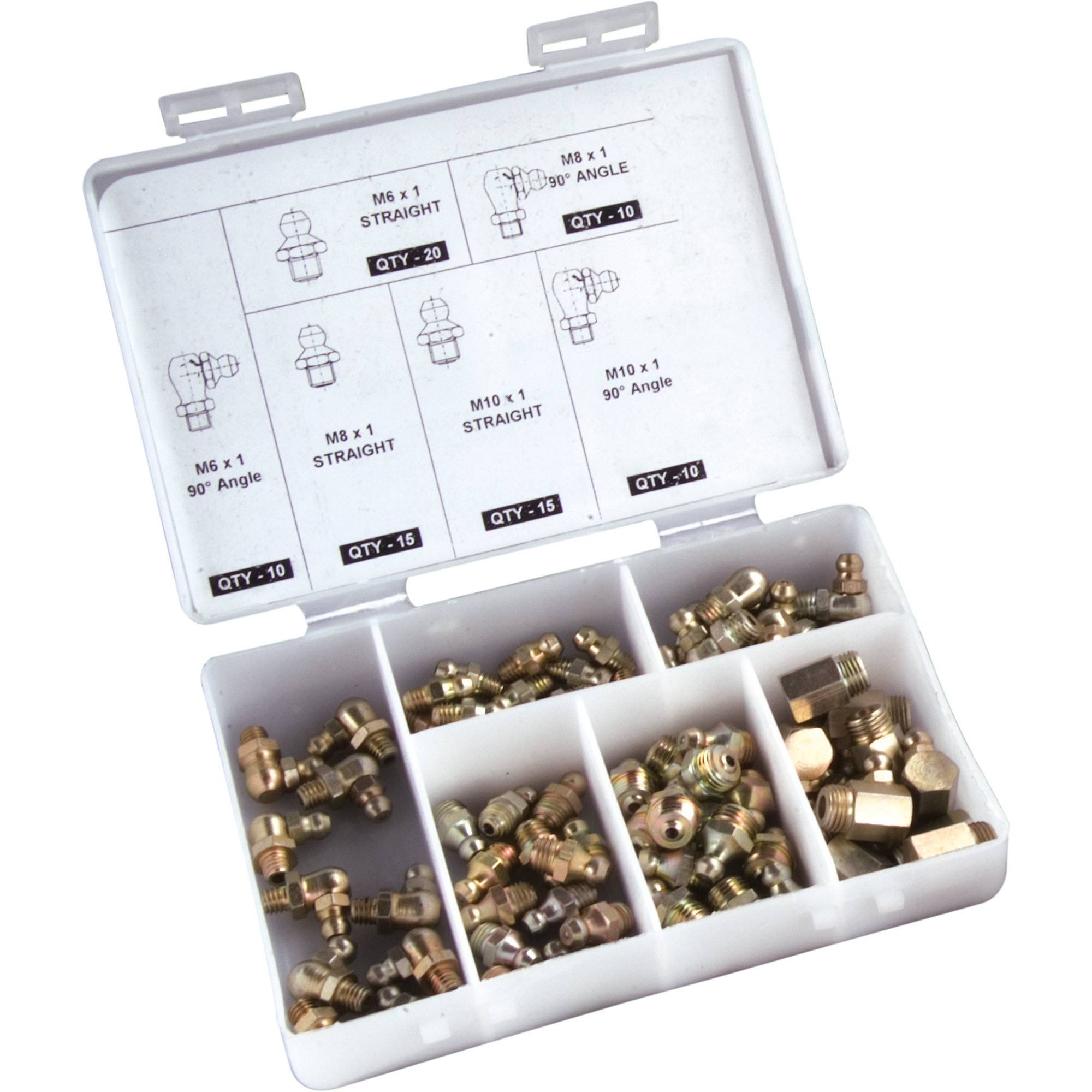 80Piece Grease Fitting Sets PMGSupply.ca Cleaning Supplies